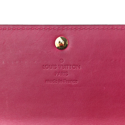 Louis Vuitton Vernis Sarah Wallet Rose Indien 6 of 9