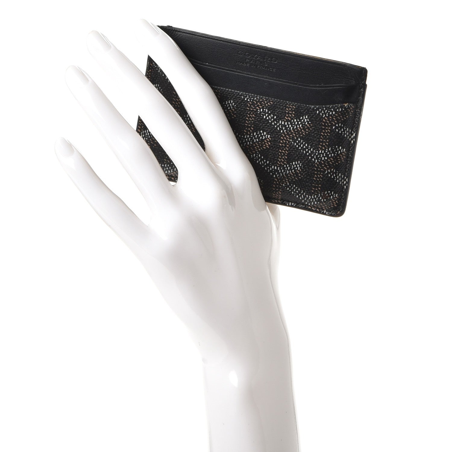 Goyard Goyardine Saint Sulpice Card Holder Black 2 of 13