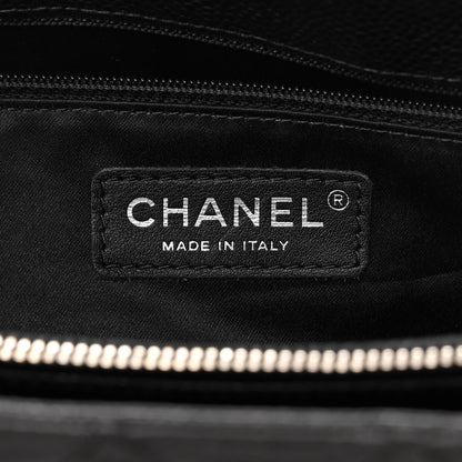 Chanel Caviar Quilted Grand Shopping Tote GST Black 6 of 11