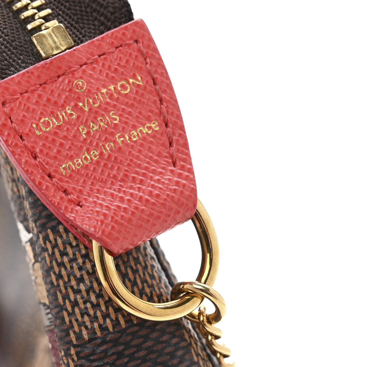 Damier Ebene 2015 Christmas Animation Mini Pochette Accessories