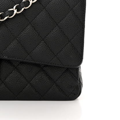 Chanel Caviar Quilted Medium Double Flap Black 14 of 14