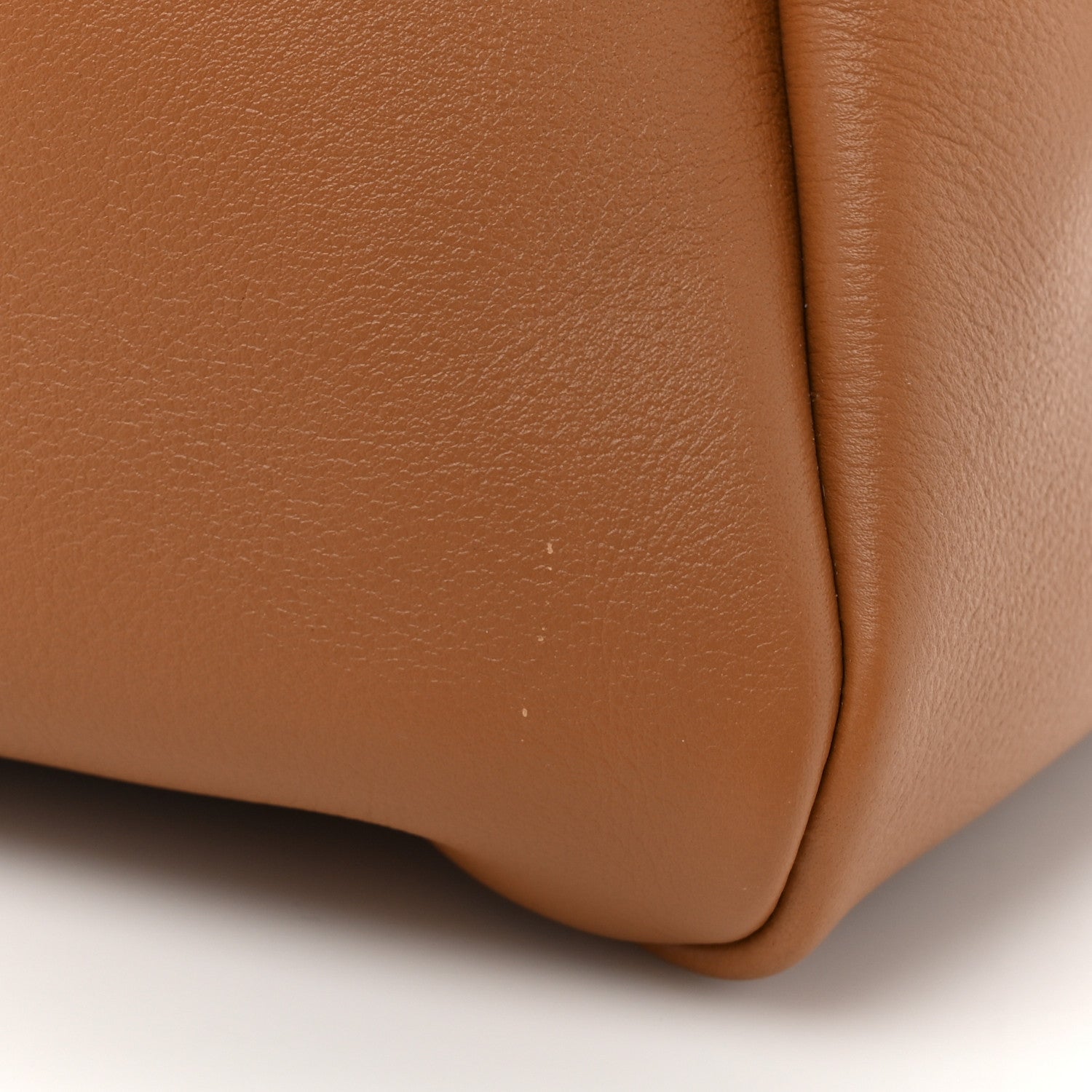Prada Soft Calfskin Large Aimée Shoulder Bag Caramel 12 of 13