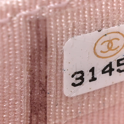 Chanel Caviar Quilted Coco Candy Card Holder On Chain Light Pink 10 of 10