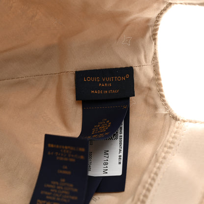 Louis Vuitton Cotton Monogram Essential Cap M Beige 7 of 7