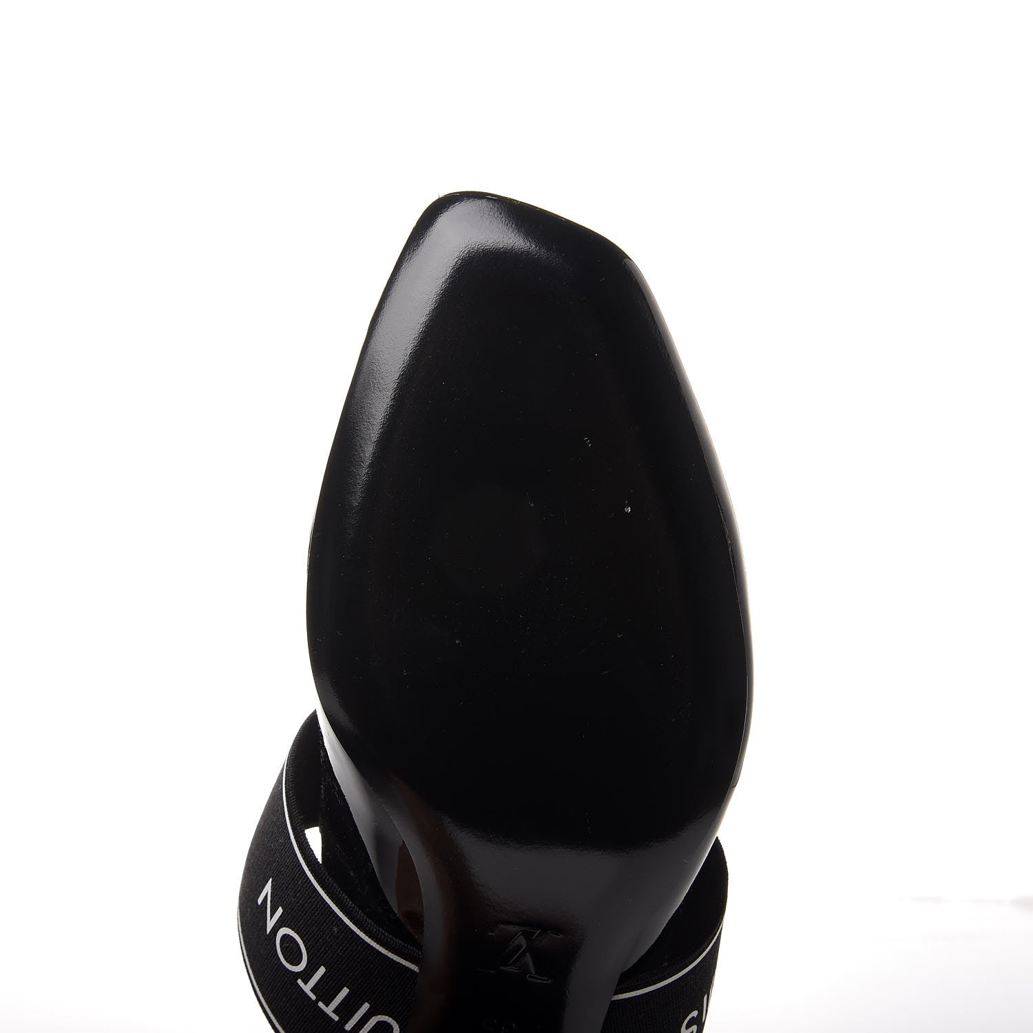 Louis Vuitton Patent Uncover Pumps 35 Black 8 of 9