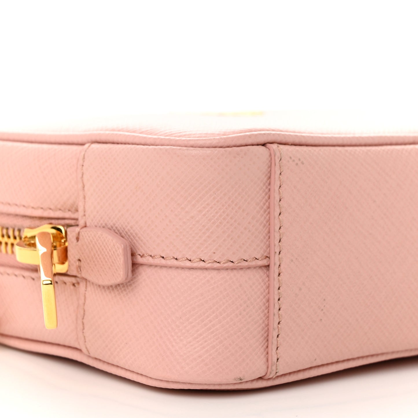Saffiano Mini Camera Crossbody Bag Petalo