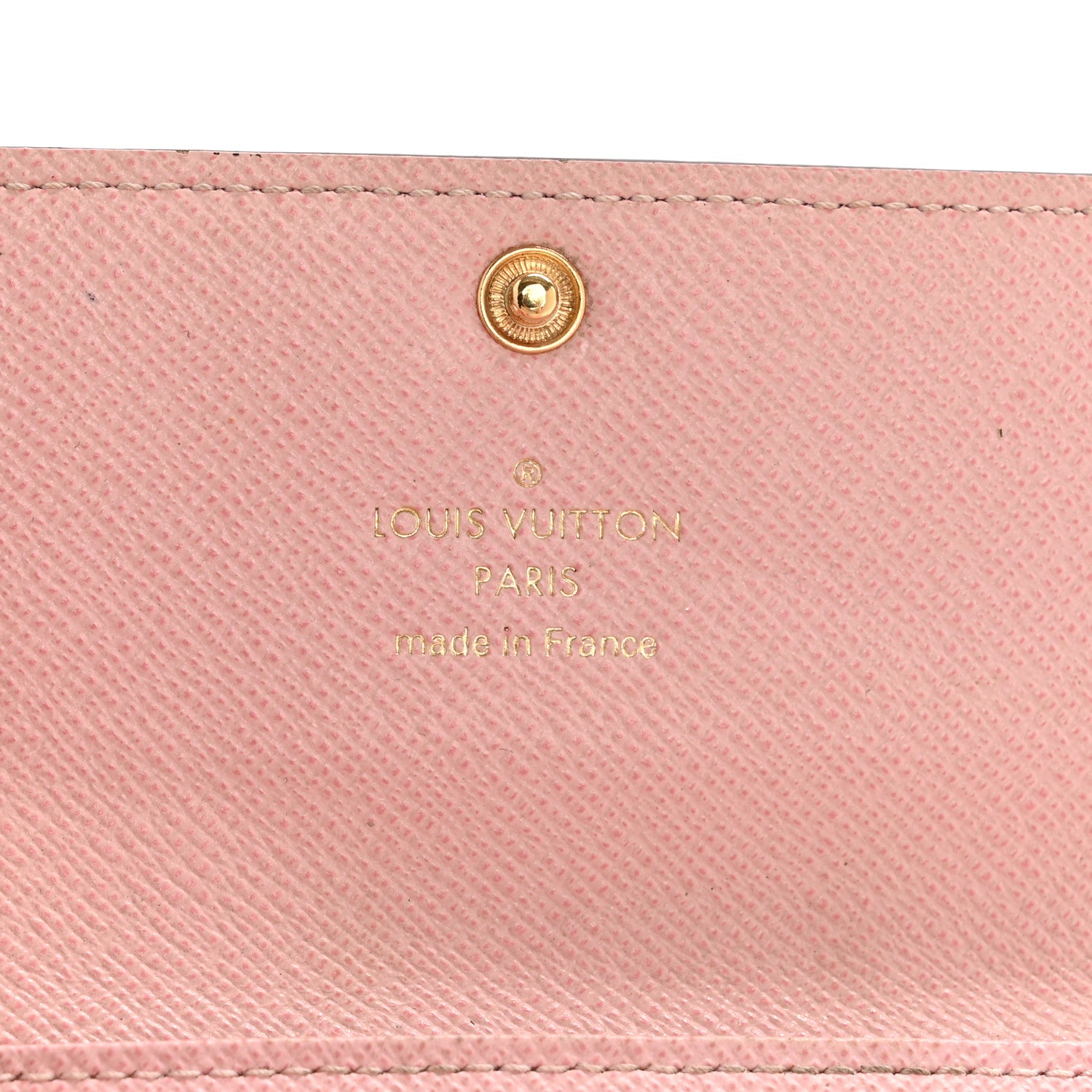 Louis Vuitton Damier Ebene Multicles 6 Key Holder Rose Ballerine 6 of 9