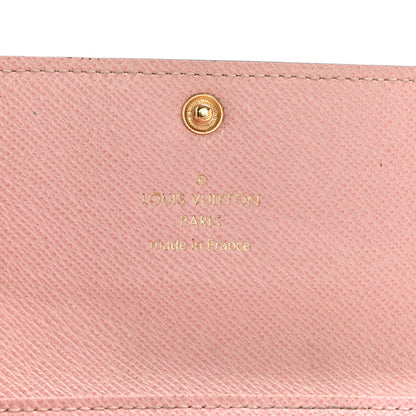 Louis Vuitton Damier Ebene Multicles 6 Key Holder Rose Ballerine 6 of 9