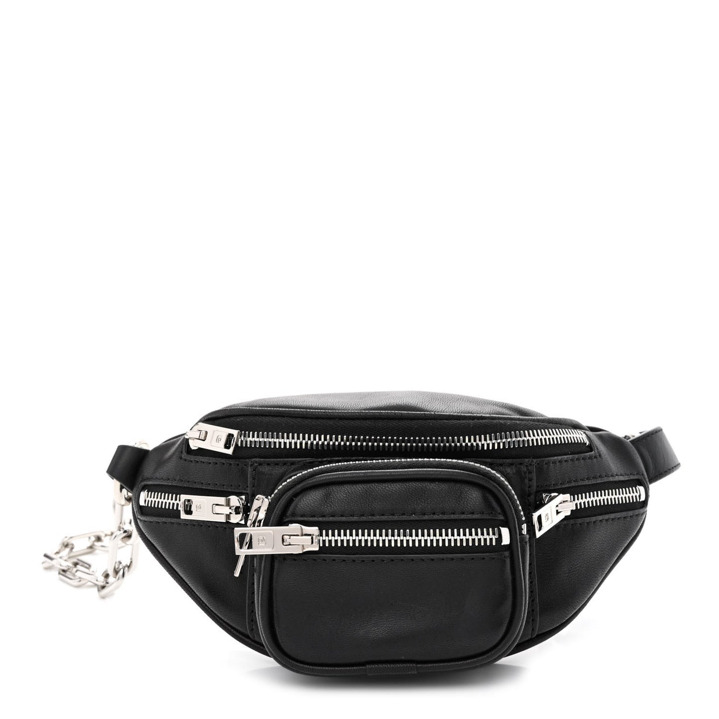 Lambskin Mini Attica Belt Bag Black