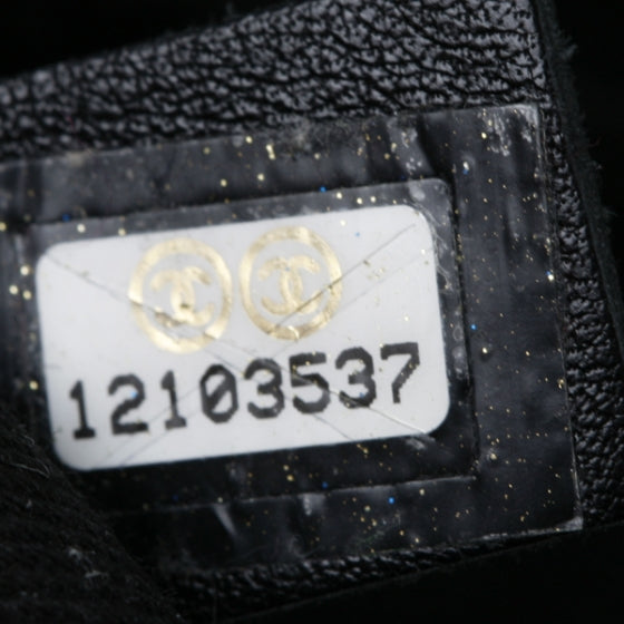 Chanel Coated Canvas Large CC Yacht Tote Black White 10 of 10