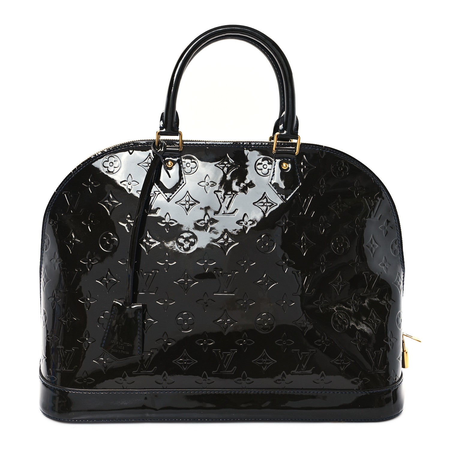 Louis Vuitton Vernis Alma GM Blue Infini 1 of 10