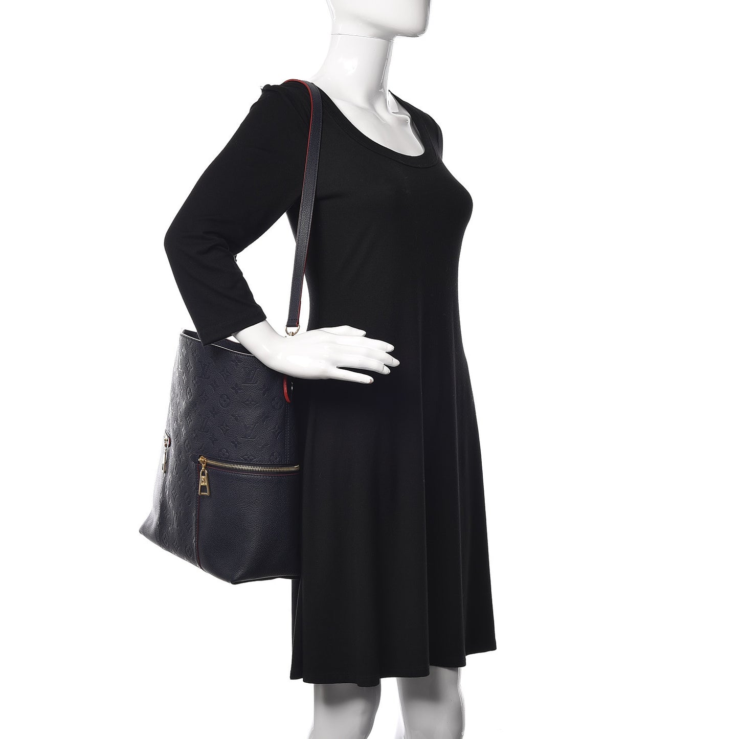 Empreinte Melie Marine Rouge