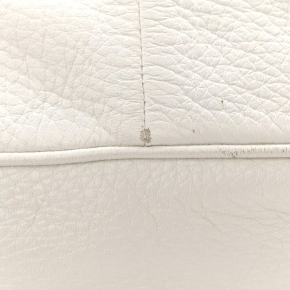 Bottega Veneta Cervo Intrecciato Shoulder Bag White 16 of 17