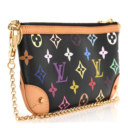 Louis Vuitton Monogram Multicolor Pochette Milla MM Black 3 of 14