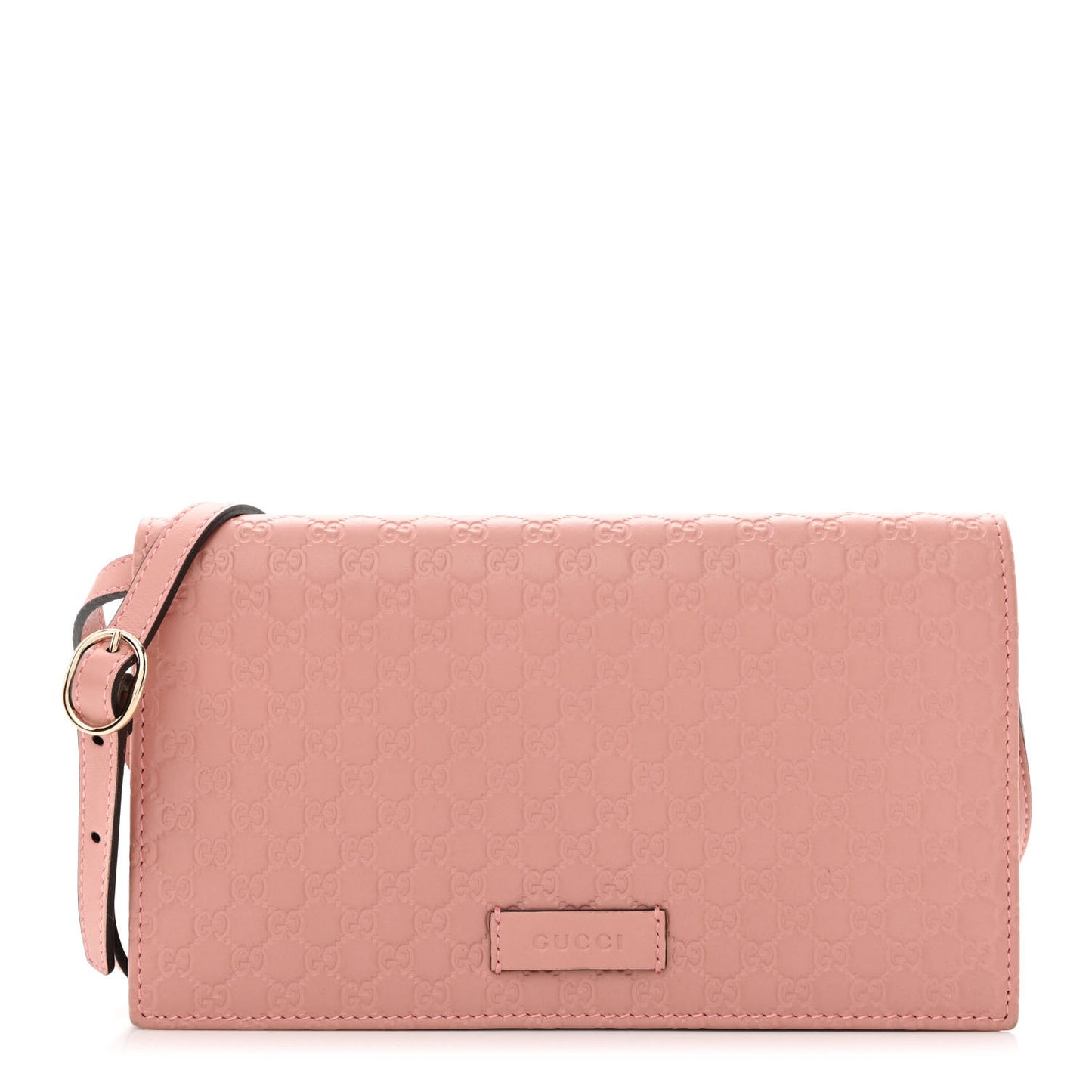 Microguccissima Crossbody Wallet Soft Pink