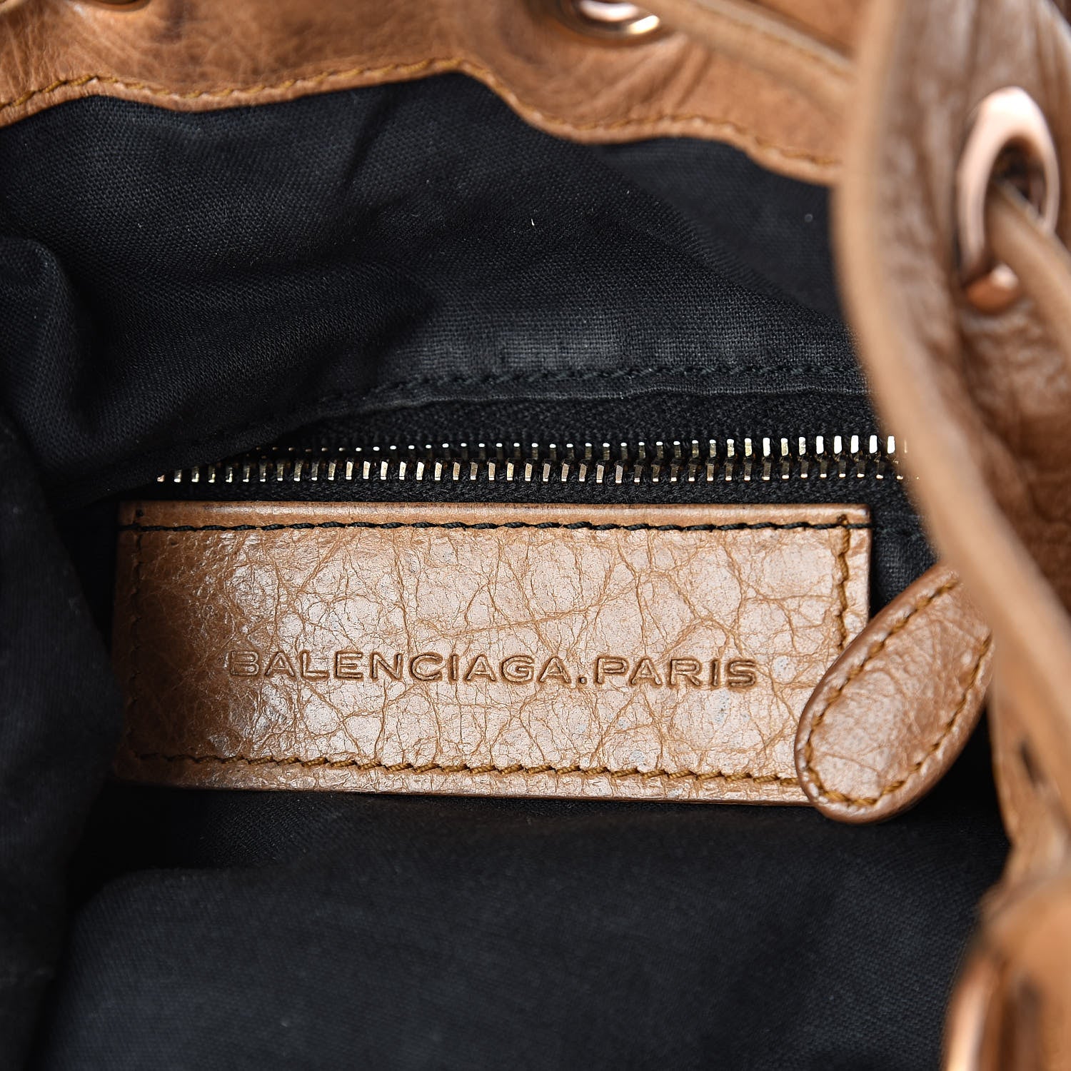 Balenciaga Agneau Giant 12 Rose Gold Hardware Mini Pompon Cumin 6 of 8