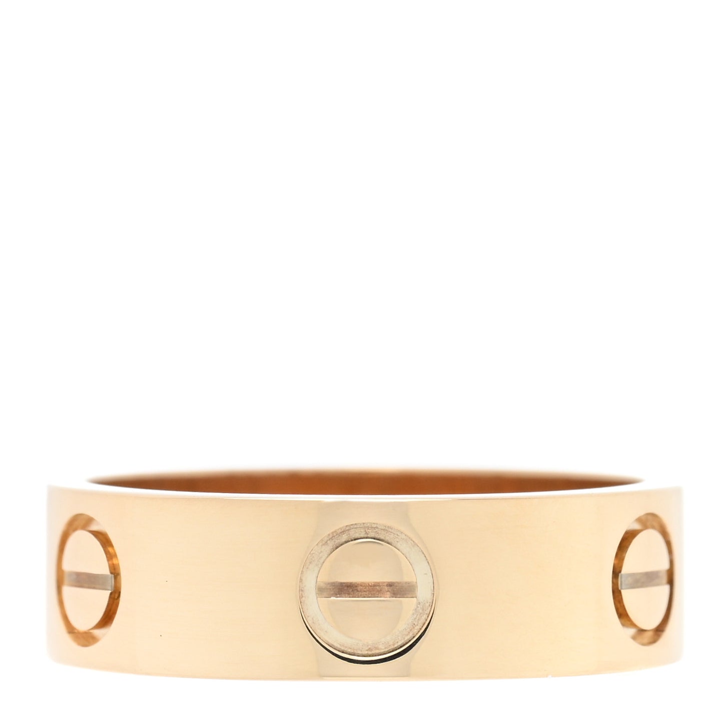 18K Yellow Gold 5.5mm LOVE Ring 53 6.25