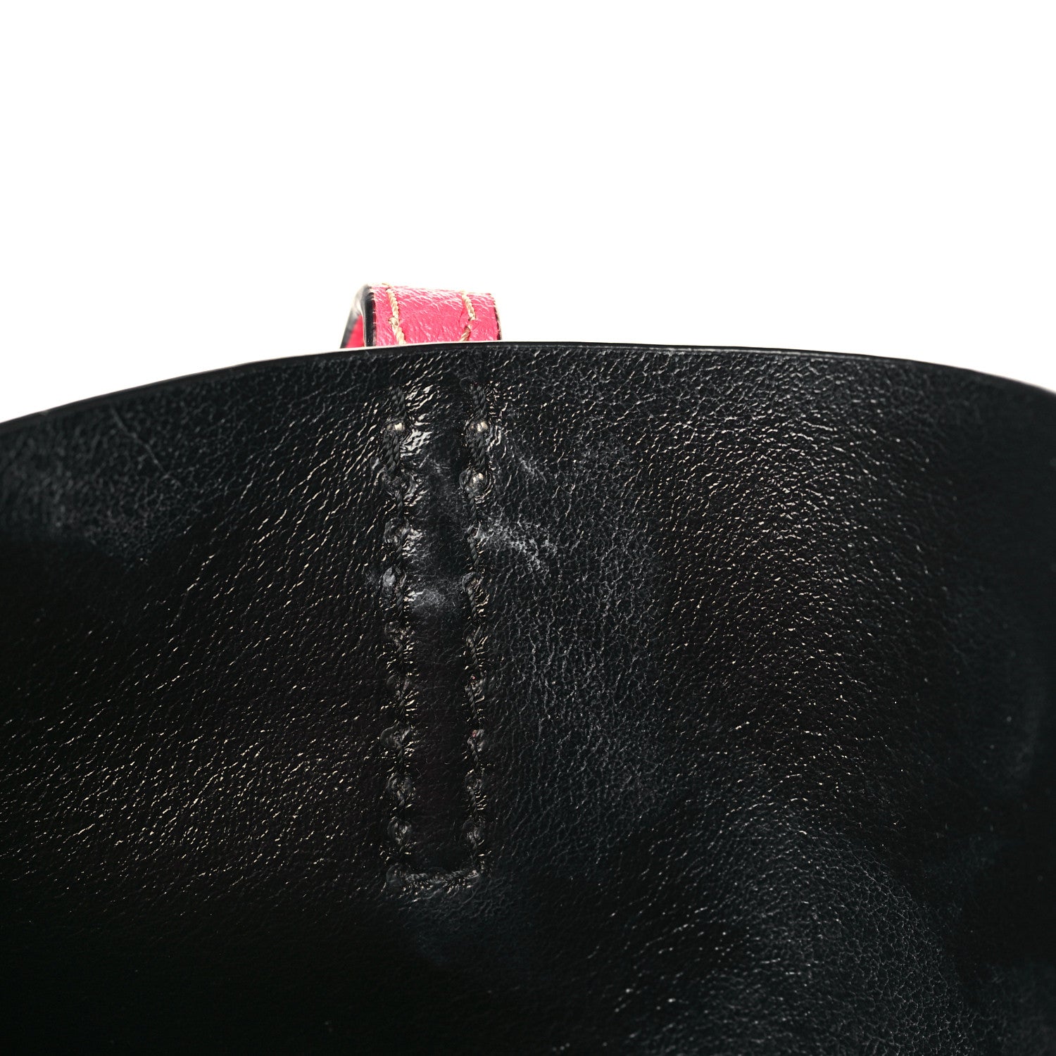 Marc Jacobs Grained Calfskin Medium Grind T Pocket Tote Fuchsia 11 of 11