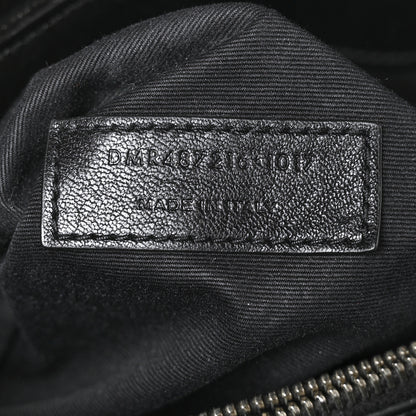 Saint Laurent Calfskin Y Quilted Monogram Medium Loulou Chain Satchel Black 7 of 8