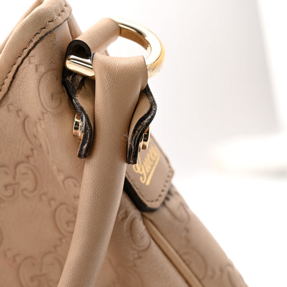 Gucci Guccissima Medium Abbey D Ring Hobo Beige 17 of 18