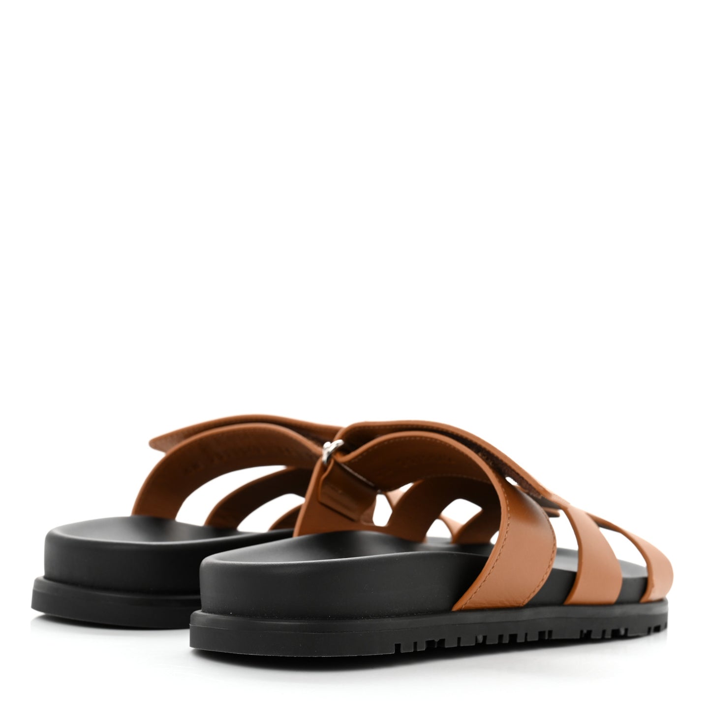 Calfskin Womens Chypre Sandals 36 Naturel