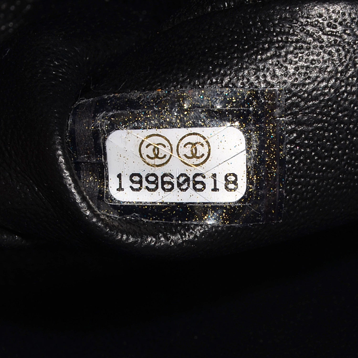 Chanel Lambskin Quilted Clutch With Chain Flap Black 8 of 8