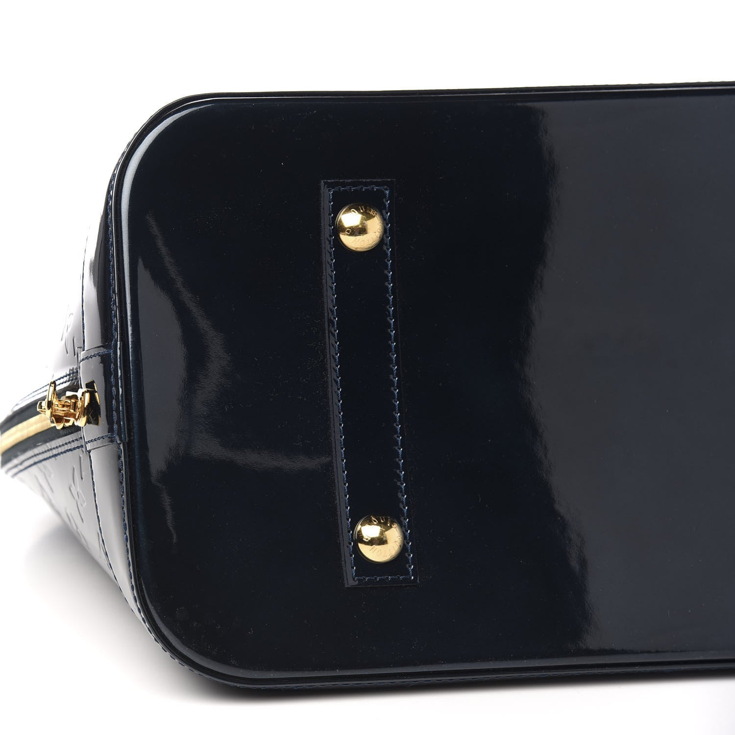 Louis Vuitton Vernis Alma GM Blue Infini 3 of 8