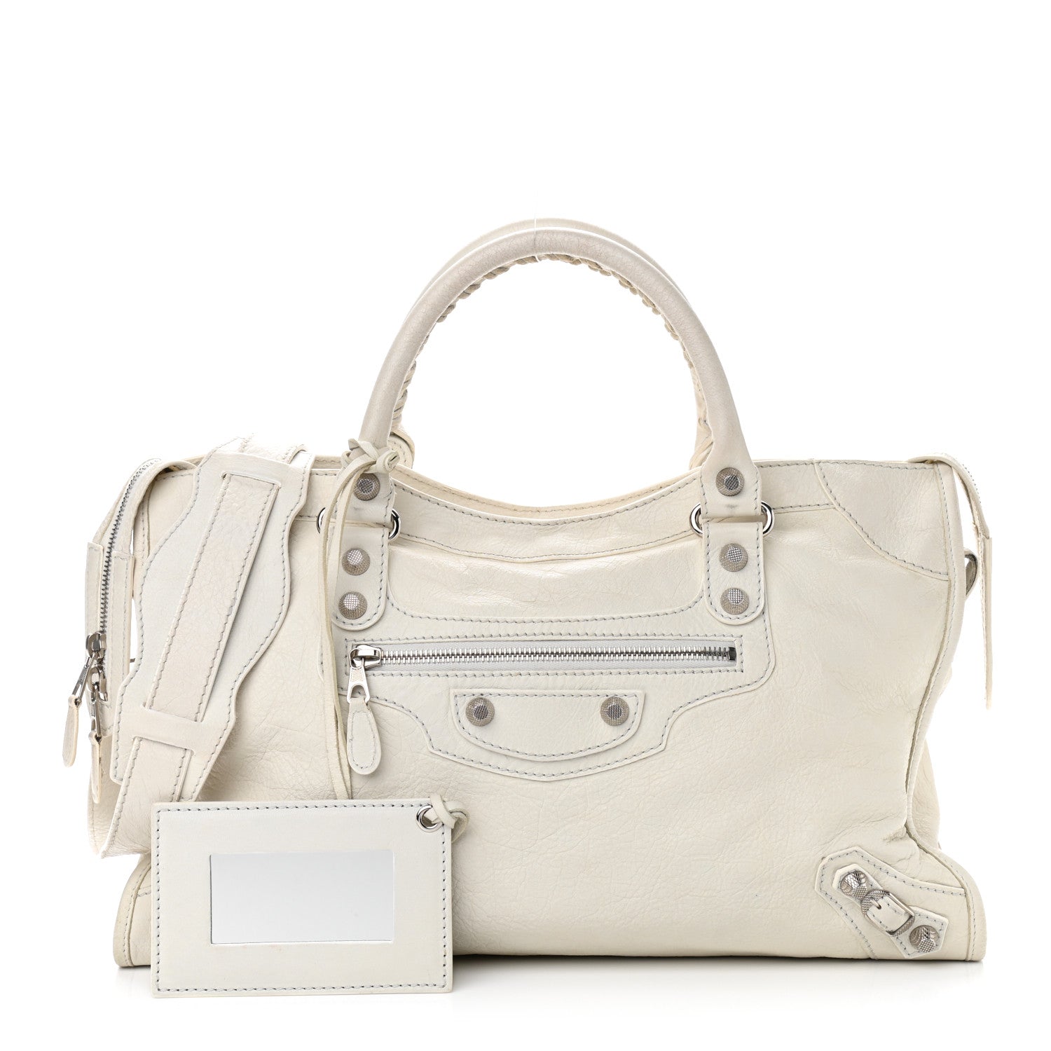 Balenciaga Agneau Giant 12 Silver Hardware City Ivory 1 of 13