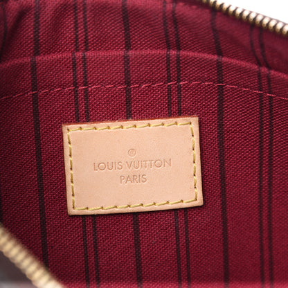 Louis Vuitton Monogram Neverfull MM GM Pochette Fuchsia 6 of 9