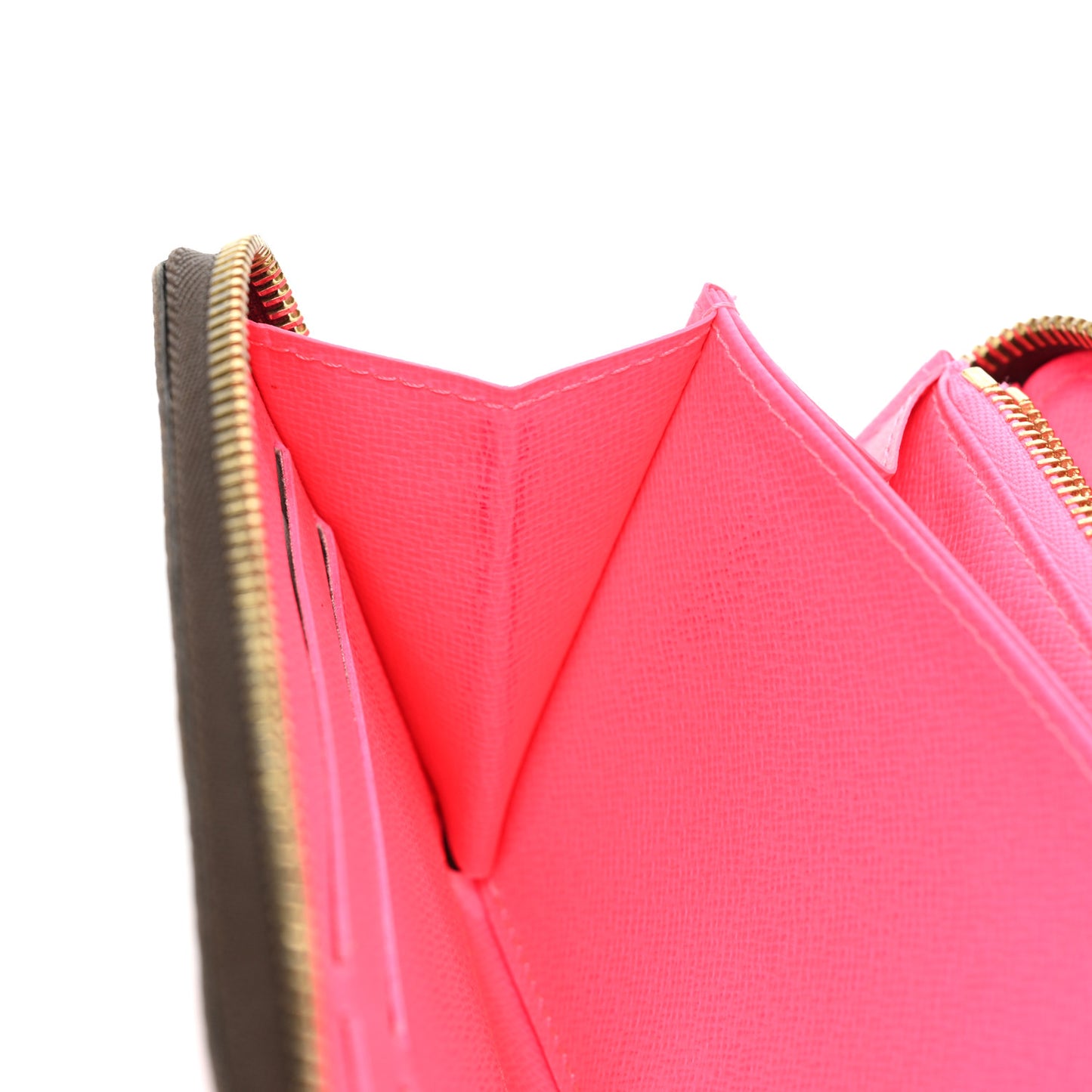 Monogram Graffiti Zippy Wallet Fuchsia