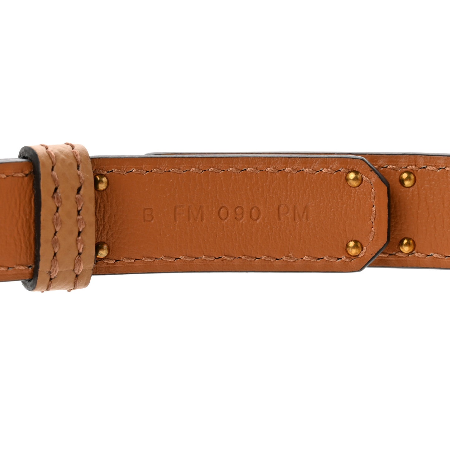 Epsom Kelly Pocket Belt Biscuit Nata