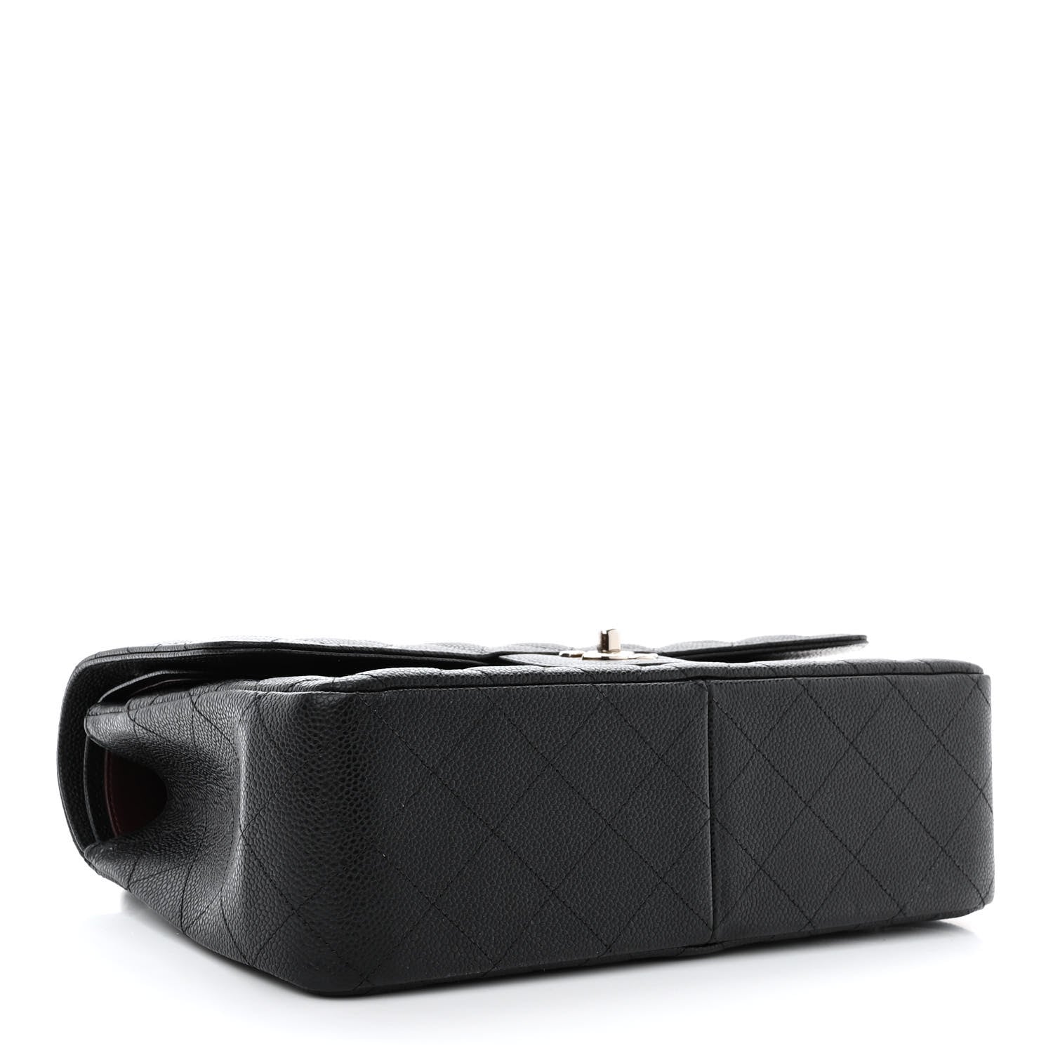Chanel Caviar Quilted Jumbo Double Flap Black 4 of 10