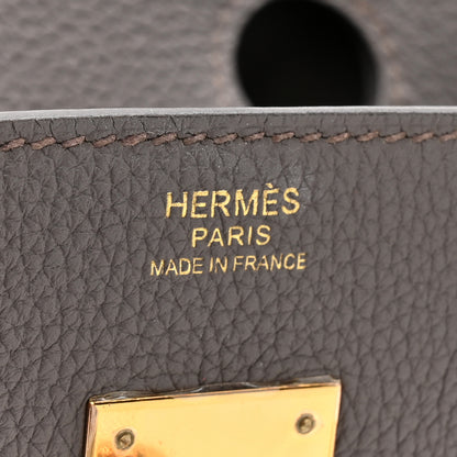 Hermes Togo Birkin 30 Etain 6 of 12