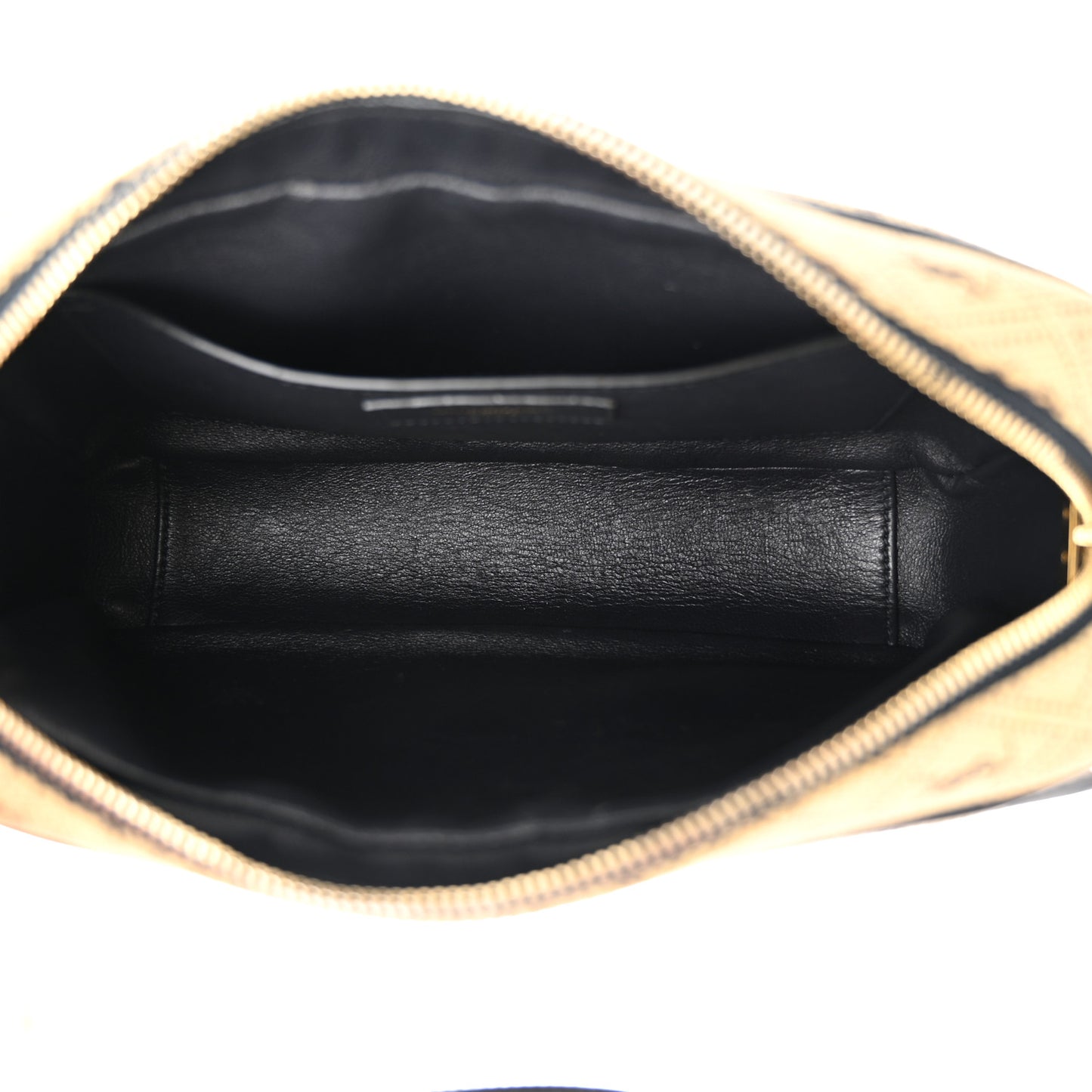 Canvas Monogram All Over Camera Bag Beige