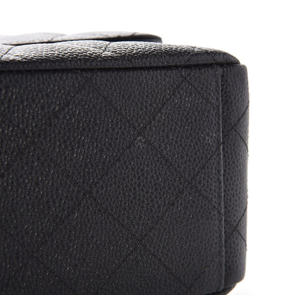 Chanel Caviar Quilted Maxi Double Flap Black 12 of 14