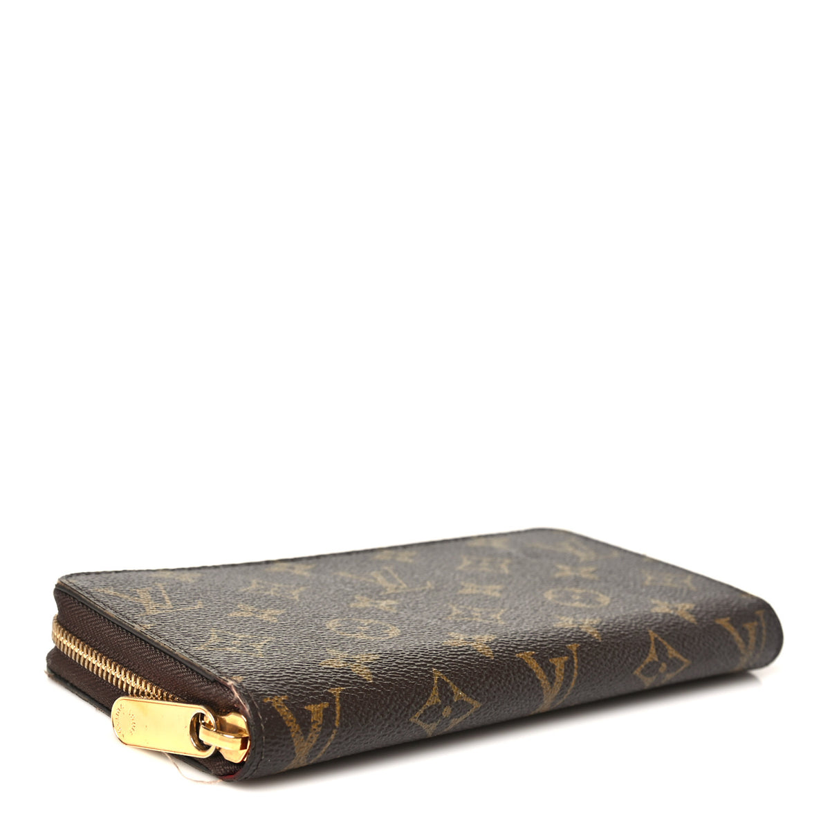 Monogram Zippy Wallet Coquelicot