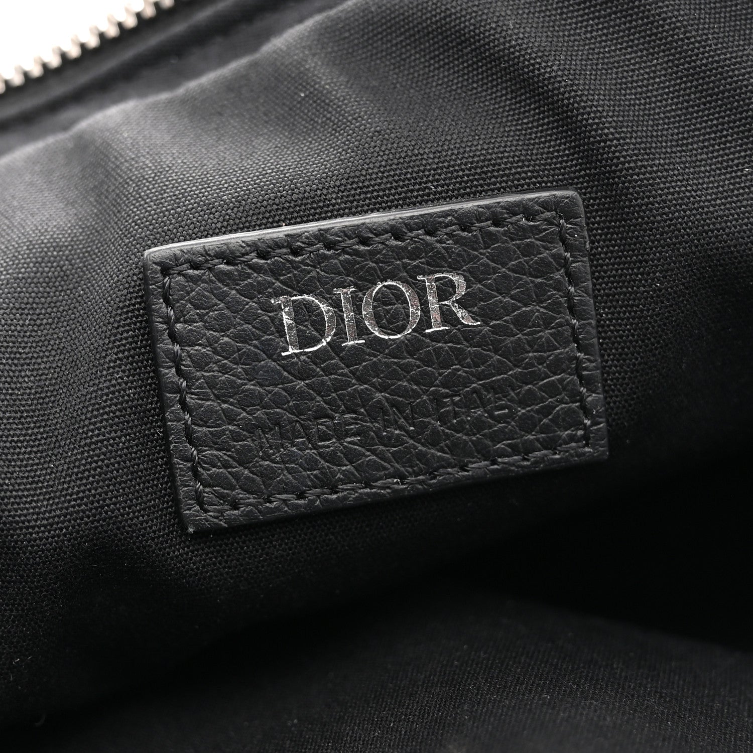 Christian Dior Oblique Saddle Triple Pouch Navy Blue 6 of 12