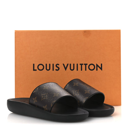 Louis Vuitton Monogram Sunbath Slide Sandals 38 11 of 11