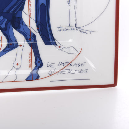 Hermes Porcelain Pegase Change Tray Anis Outremer 5 of 6