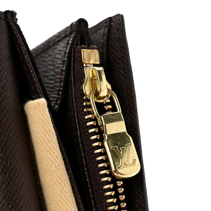Louis Vuitton Damier Ebene Sarah Wallet 9 of 10