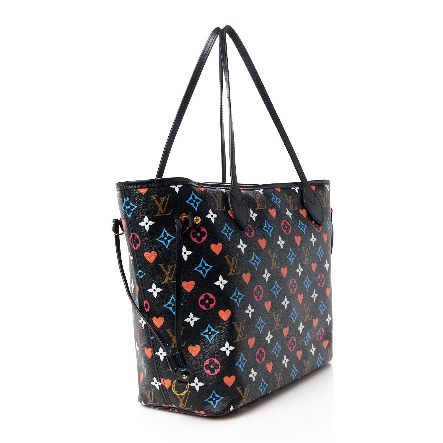 Louis Vuitton Game On Neverfull MM Black 3 of 14