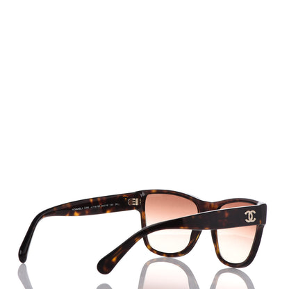 Chanel Acetate Butterfly Sunglasses 5386 Dark Tortoise 4 of 7