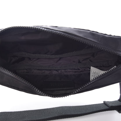 Versace Nylon Logo Two Tone Belt Bag Black 5 of 9