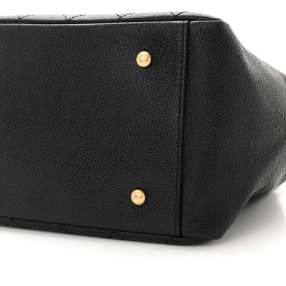 Chanel Caviar Quilted Petit Timeless Tote PTT Black 11 of 15