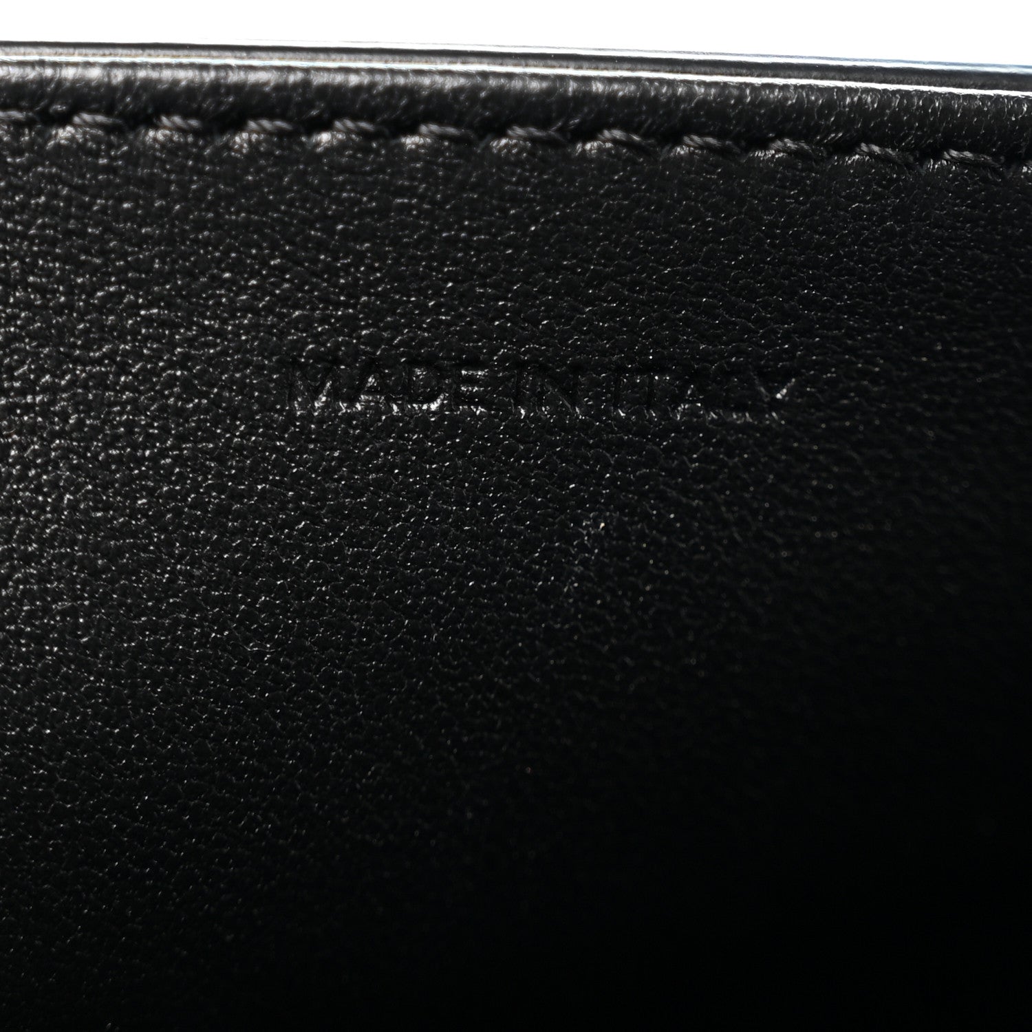 Celine Shiny Calfskin Triomphe Chain Shoulder Bag Black 6 of 12