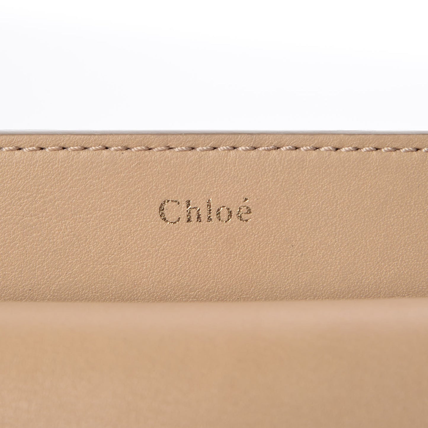 Calfskin Mini Georgia Crossbody Bag Beige