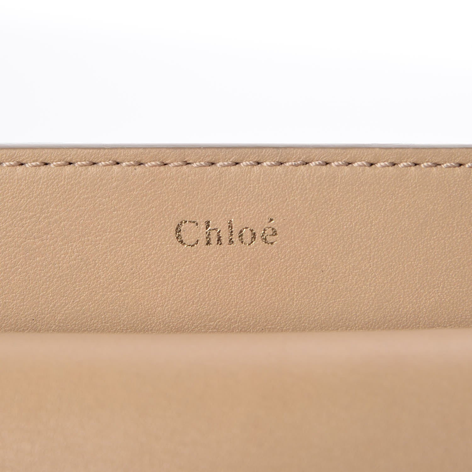 Chloe Calfskin Mini Georgia Crossbody Bag Beige 6 of 11