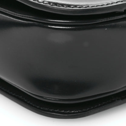 Celine Shiny Calfskin Medium Triomphe Black 8 of 11
