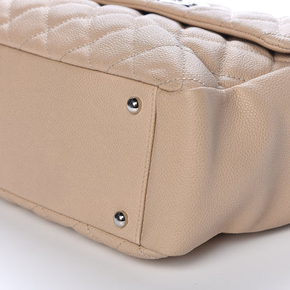 Chanel Caviar Quilted Easy Zip Tote Beige 11 of 11