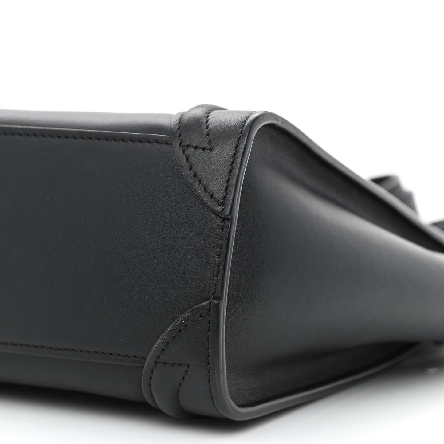 Smooth Calfskin Nano Luggage Black